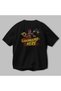 Gym, Sports, Fitness 38 Back Printed Black Oversize T-Shirt Men's Women's Cotton Crew Neck T-Shirt - 3