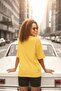 Mily Women's Oversized Basic Crew Neck Cotton T-Shirt Relaxed Fit Unisex Couple Outfit - 3