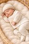 5 Piece Organic Cotton Newborn Baby Boy Hospital Discharge Bodysuit Set (Boxed) 0-3 Months - 7