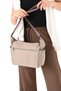 Sanmorris Women's Water Resistant Parachute Fabric 3-Eye Cross Strap Travel and Shoulder Bag 6013 - 2