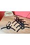 Wooden Heart Themed Mdf Children's and Baby Hanger, Hanger Baby Hanger (7 Pieces) - 2