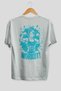 Gym, Sports, Fitness 77 Back Printed White Oversize T-Shirt Men's Women's Cotton Crew Neck T-Shirt - 2