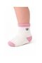 Set of 3 Children's Cotton Daily Socks – Floral Pattern, Non-Slip Sole, High Quality - 2