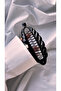Women's Black Classic Banana Hair Clip - Twist Model Strong Hold Clip - 6