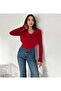 Shoulder Pleated Detail Degaje Blouse - 3