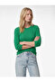 Cotton Slim Fit Camisole Long Sleeve Crew Neck T-Shirt - 2