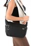 Sanmorris Women's Water Resistant Parachute Fabric 3-Eye Cross Strap Travel and Shoulder Bag 6013 - 6