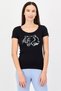 Women Regular Fit Short Sleeve Outdoor T-Shirt, Black