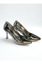 Silver Women's Heeled Shoes Stiletto Comfortable Special Occasion and Daily Use Mp01 - 5