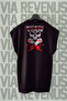 Best in the World Back Printed Zero Sleeve 100% Cotton Sports Tshirt