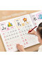 4 Book-Set 4 Book/Set Writing Chinese Book Chinese Characters with Pictures Copybook Fit Kids (Presc