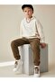Boy's Cotton Patterned Design Sweatpants - 5