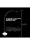 S Balloon Arch Kit 2.5 Meters/8.2 Feet Free Bending and Deformation Balloon Column Bracket, Irregul. - 3