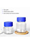 500ml WESTTUNE 250ml/500ml/1000ml Graduated Round Glass Reagent Bottle Laboratory Transparent Sealed - 3