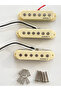 3pcs Alnico V Guitar Pickup Single Coil Humbucker Pickups Neck Middle Bridge Set For ST Electric ... - 7