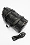 Verona Women's Shoulder Strap Handbag Real Leather Black - 5