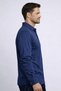 Men's Cotton Shirt Collar Long Sleeve Polo T-Shirt – Slim Fit , with Pockets, Casual Stylish - 2