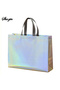 32X10X27CM 10PCS Silver Laser Silver Reusable Gift Tote Grocery Shopping Bags Apply To Bridesmaids B - 2