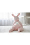 Baby Rabbit Themed Romper and Hat Set with Pompom Ears - 3