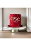 3PCS Gold 3pcs/5pcs birthday happy cake decoration, gold, silver, rose gold acrylic cake card baking - 3