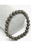 Pyrite Natural Stone Bracelet 8 mm Round Cut - 2