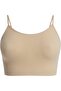 Seamless Stitch-Free Thin Strap Basic Bustier Bra 3-Piece Advantage Package - 3