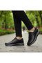 Taşpınar Bykr 100% Genuine Leather Men's Daily Comfortable Large Size Heel Gel Orthopedic Shoes 40-50