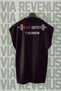 Stop Saying Tomorrow Back Printed Zero Sleeve 100% Cotton Sports Tshirt