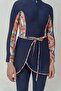 Fındy Stretch Fabric long sleeve hijab swimsuit 1901 - 6