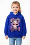 Unisex 100% Cotton Printed Kids Hooded Sweatshirt