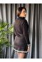 Mini Skirted Knitwear Cardigan Set - 4