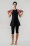 Selvina Stretch Fabric Short Sleeve Hijab Swimsuit 1906 - 4
