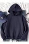 Unisex Men/Women Colorful Bat Custom Printed Cotton Oversized Hooded Sweatshirt - 2