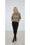 Women's Soft Textured Fleece-Lined Diamond Pattern Sweater - 8