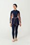 Fındy Stretch Fabric long sleeve hijab swimsuit 1901