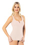 Women's Cotton Lycra Wide Strap Combed Cotton Camisole 4-Piece Undershirt - 4
