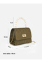 Beybe Pearl Detailed Lock Detailed Hand and Crossbody Women's Bag - 2