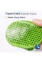 3in1 Silicone Dog Cat Hair Collection, Combing and Massage Effective Bath Washing Brush - 3