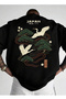 Japan Printed Oversized Unisex T-Shirt – Japanese Themed 100% Cotton Streetwear T-Shirt