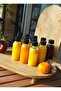 12 Pieces Black Leak-Proof Plastic Bottles with Caps 100 ml Ginger Shot Detox Fruit Juice Bottle - 5