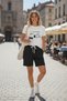 Women's Shorts T-Shirt Set Snoopy Tshirt