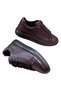 Genuine Real Leather Lace-Up Sneaker Model Flat Sole Orthopedic Casual Men's Shoes - 5