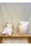 Capybara Book Holder Set of 2 |   Decorative Concrete Bookend 11 cm - 5