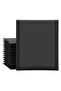 5Pcs 25X30Cm Black Extra Thick Bubble Envelope Waterproof Adhesive Shipping Packaging Bag - 5