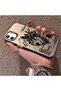 iPhone 11 Compatible Silicone Edge Hard Back Anti-Fall Case Creative Patterned - 3