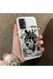 Samsung Galaxy A32 Compatible Silicone Edge Hard Back Anti-Fall Case Creative Patterned - 4