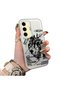 Samsung Galaxy S24 Fe Compatible Silicone Edge Hard Back Anti-Fall Case Creative Patterned