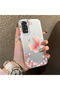 Xiaomi Redmi Note 11S Compatible Silicone Edge Hard Back Anti-Fall Butterfly Pattern Case - 5