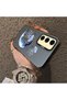 Samsung Galaxy S24 Fe Compatible Silicone Edge Hard Back Anti-Fall Case Sponge Fish Pattern - 3
