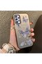 Samsung Galaxy A72 Compatible Silicone Edge Hard Back Anti-Fall Butterfly Pattern Case - 4
